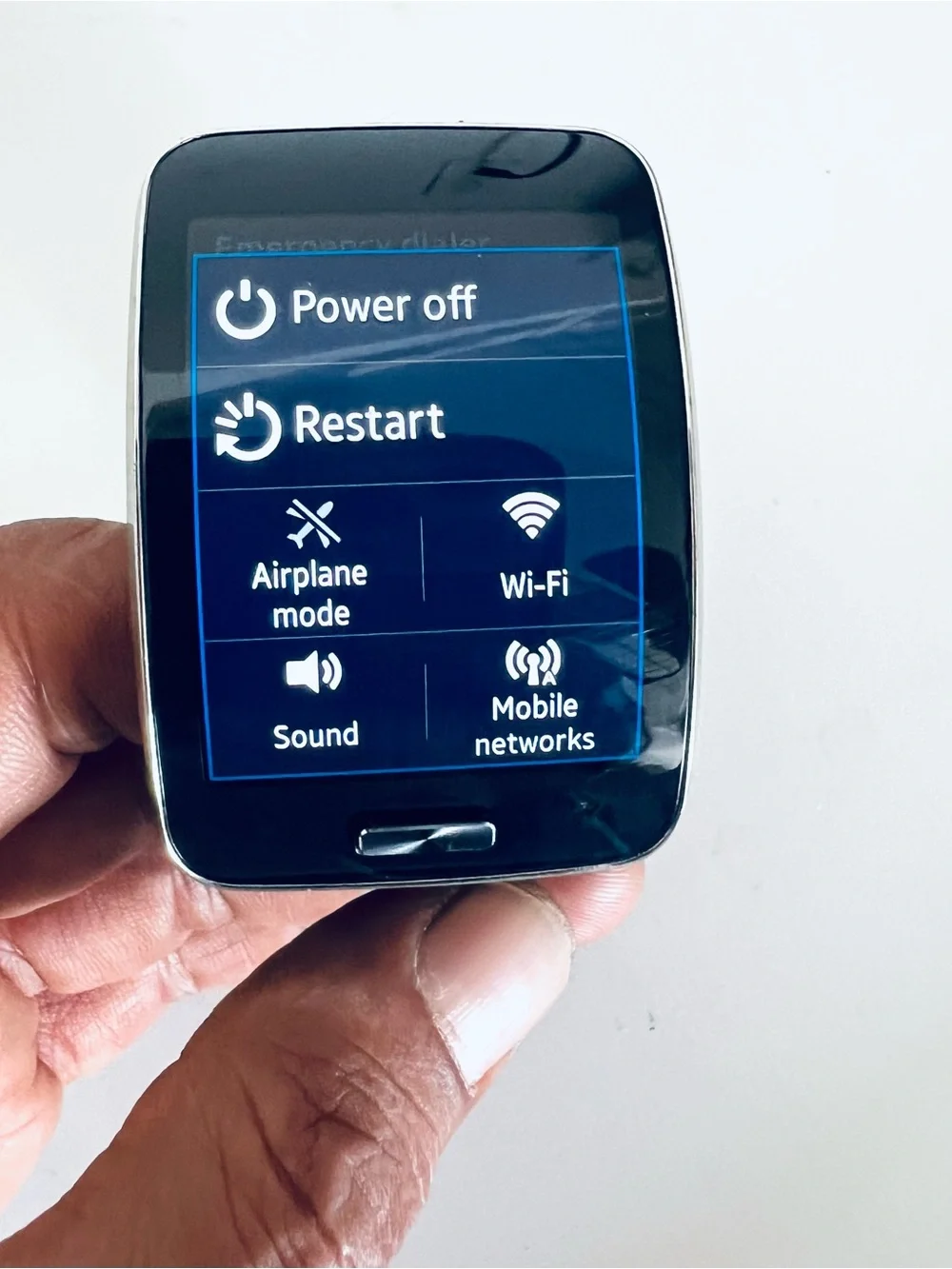 Samsung smartwatch bright